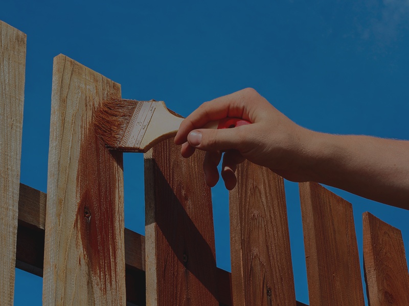 deck painting project